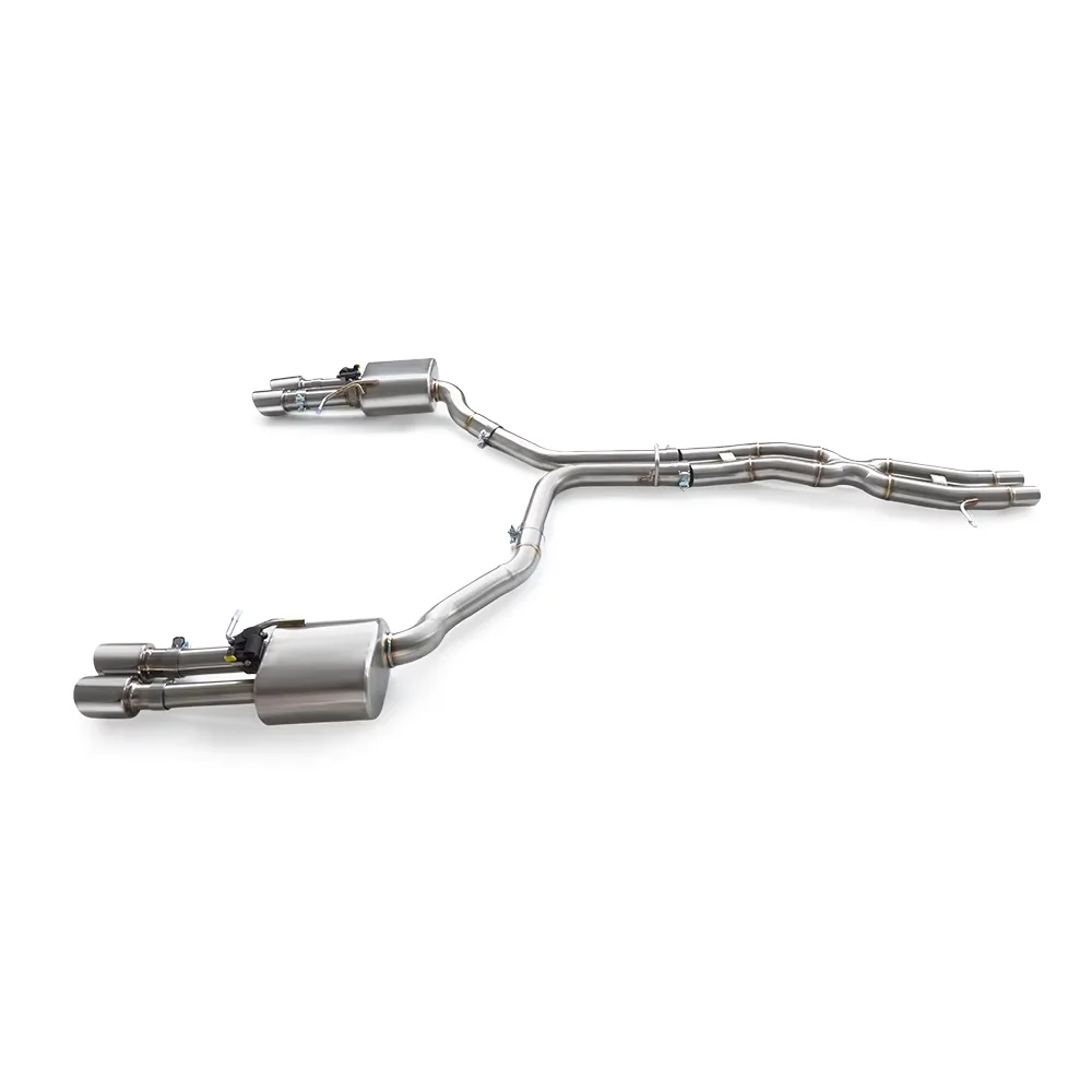 Electronic Valve Catback Exhaust System for Audi A7 C7 2.8L / 3.0T (2012–2017) – SS304 Stainless Steel Performance Exhaust - Image 5