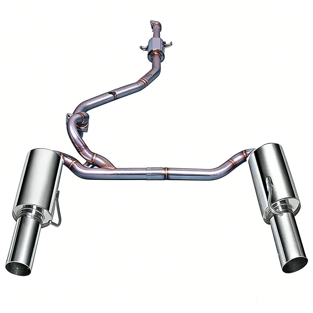 Catback Exhaust System for Hyundai Coupe 2.0L / 2.7L (2001–2009) – 304 Stainless Steel Performance Exhaust Pipe