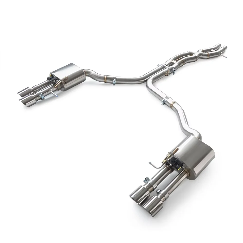 Electronic Valve Catback Exhaust System for Audi A7 C7 2.8L / 3.0T (2012–2017) – SS304 Stainless Steel Performance Exhaust - Image 4