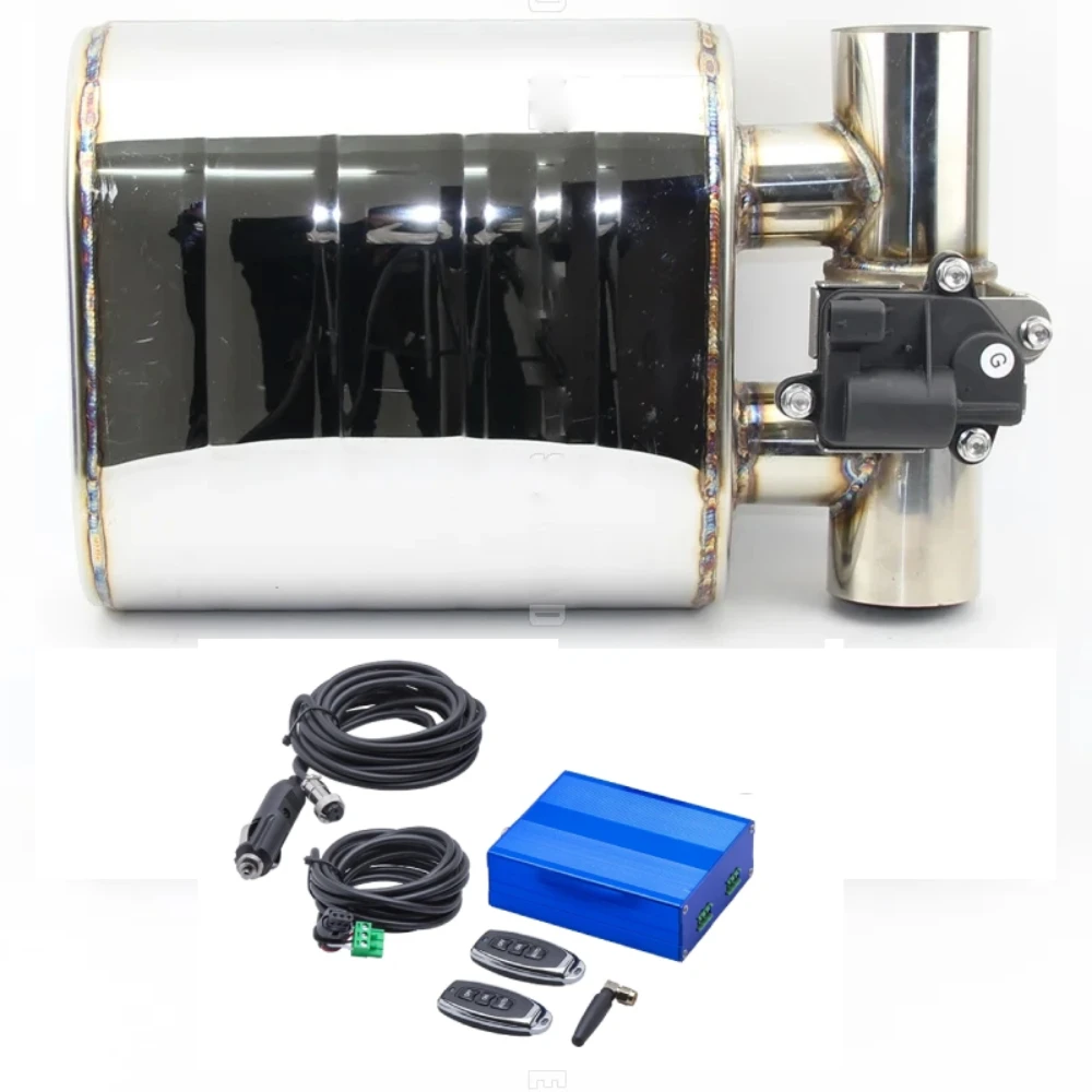 Universal Electronic Valve Exhaust Muffler Kit 2" 2.5" 3" Inch – Stainless Steel Exhaust System with Remote Control - Image 7