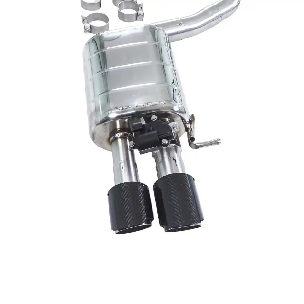Valve-Controlled Catback Exhaust System for Audi S4 / S5 B8 3.0T & 4.2L – SUS 304 Quad Tip Performance Muffler - Image 3