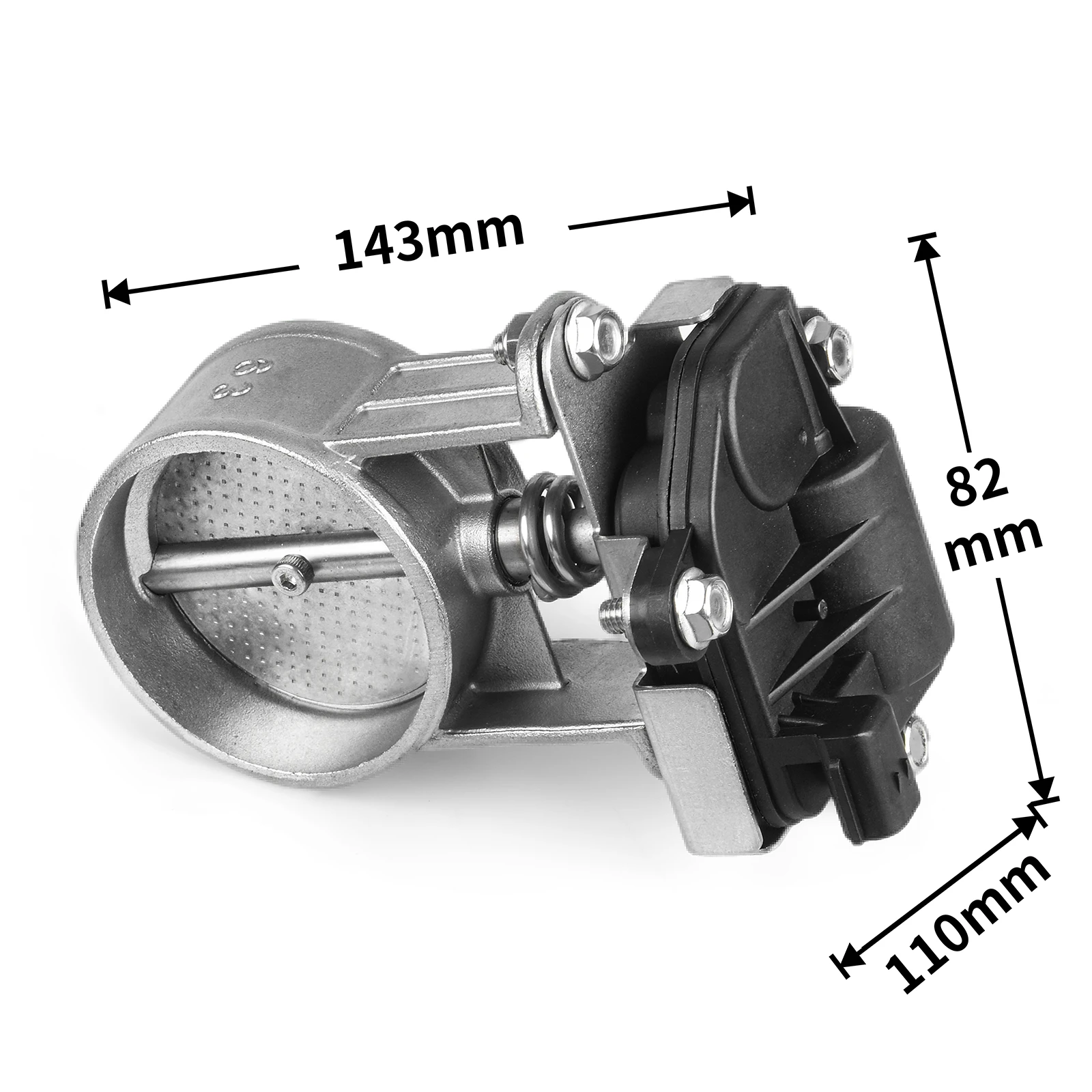 Universal Electronic Exhaust Valve Kit with Remote Control – Multi-Angle Muffler Valve 51/60/63/70/76MM Controller System - Image 2