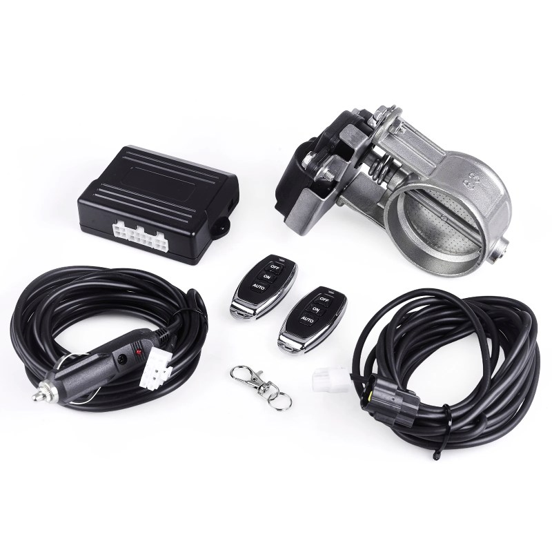 Universal Electronic Exhaust Valve Kit with Remote Control – Multi-Angle Muffler Valve 51/60/63/70/76MM Controller System