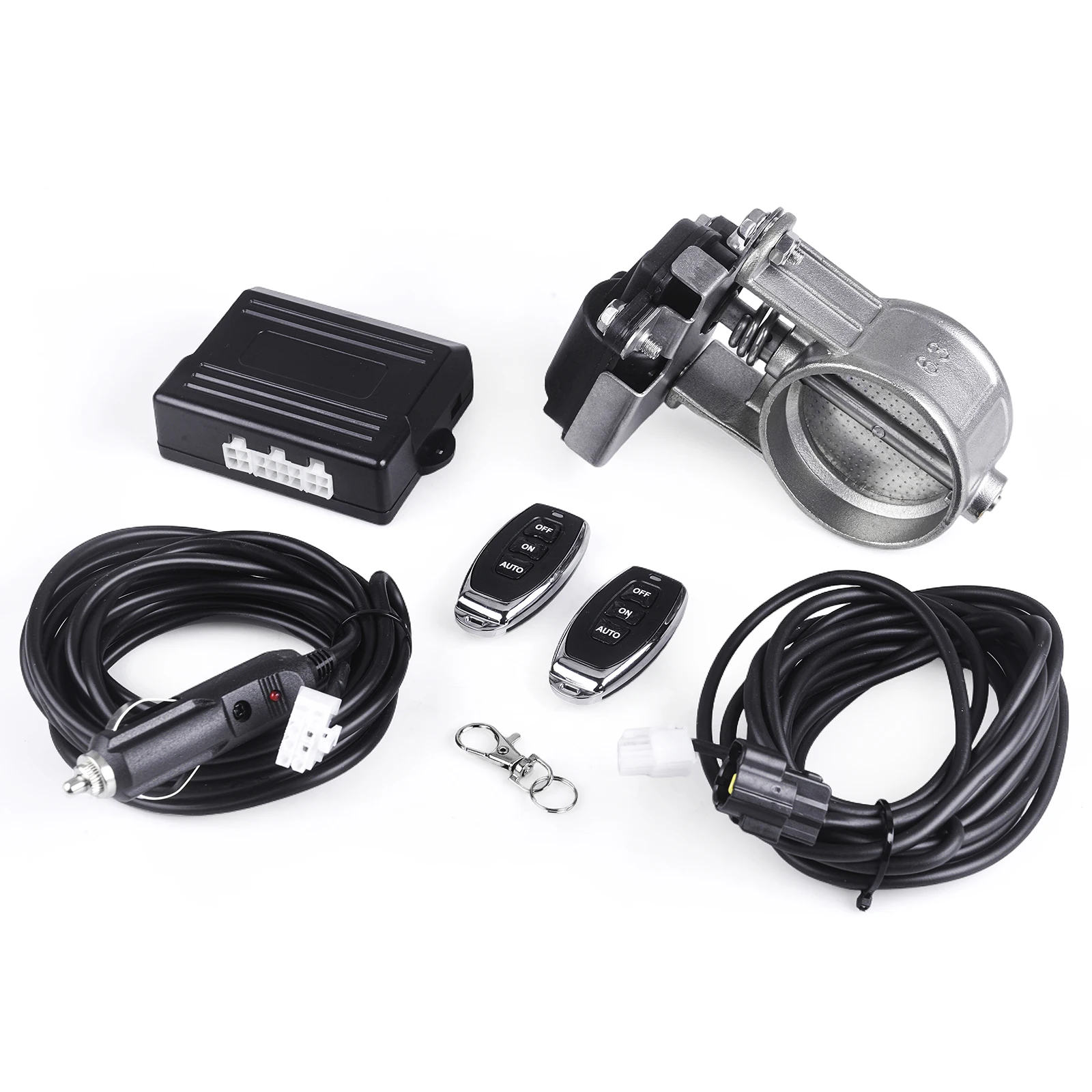 Universal Electronic Exhaust Valve Kit with Remote Control – Multi-Angle Muffler Valve 51/60/63/70/76MM Controller System - Image 9