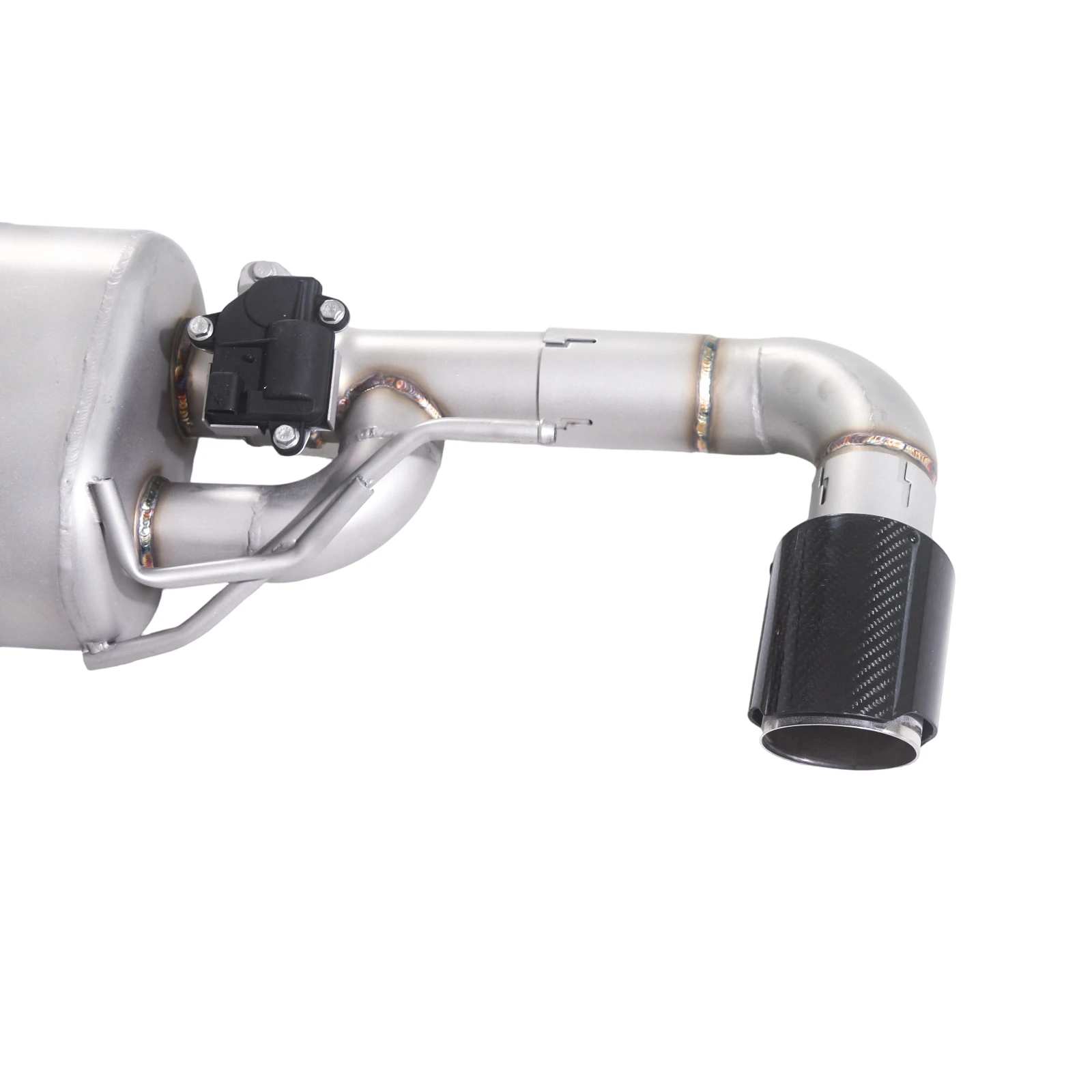 Audi TT 3.2L VR6 Catback Valvetronic Exhaust System | 304 Stainless Steel Variable Valve Performance Exhaust with Muffler & Tips - Image 4