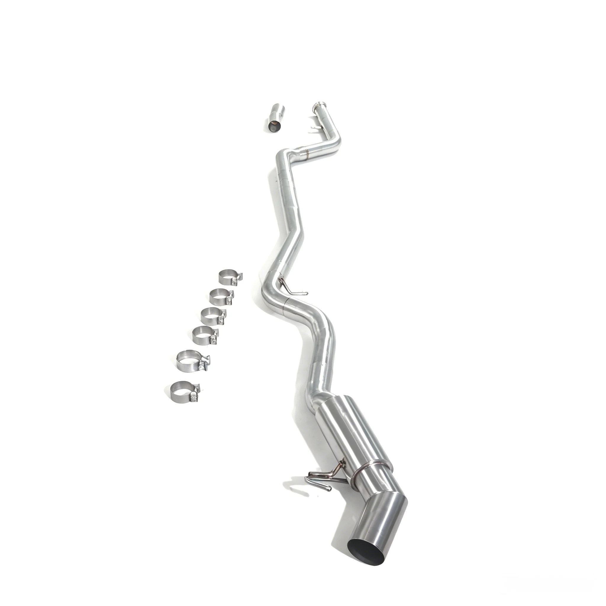BMW M240i G42 3.0T Catback Exhaust System with Resonator (2022-2024) – 3-Inch 304 SUS Stainless Steel Performance Exhaust - Image 2