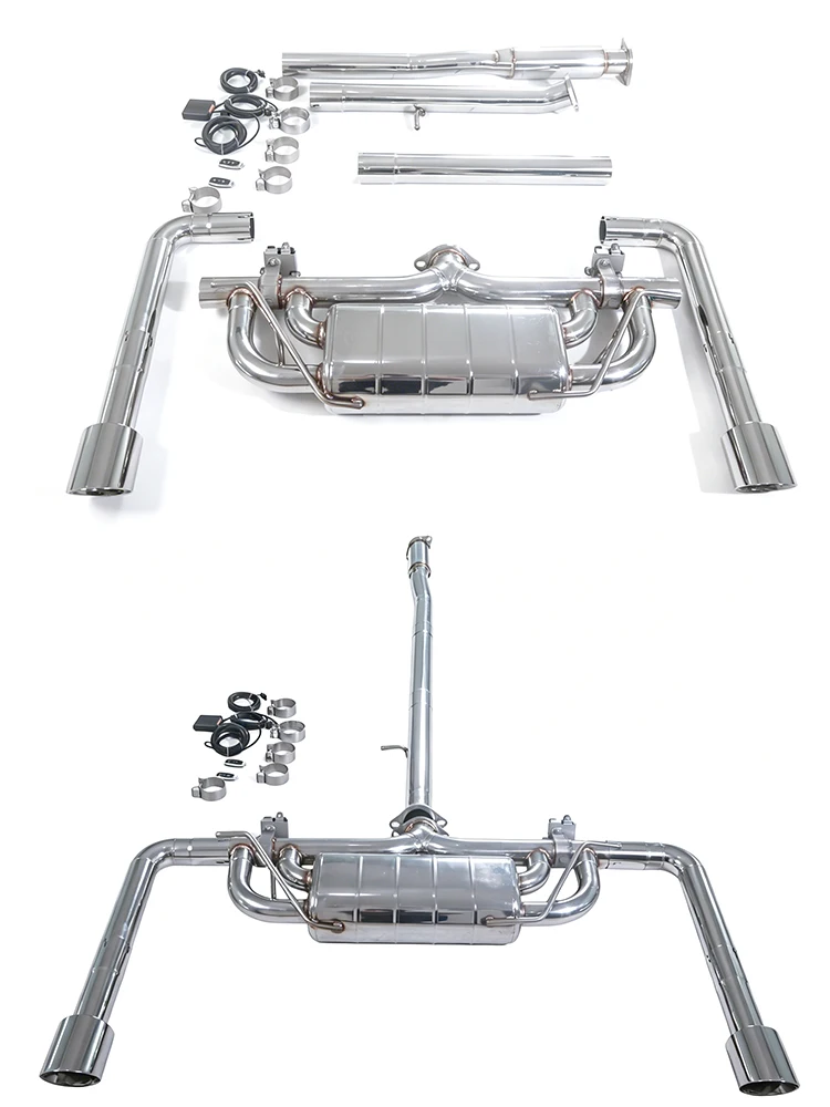 2024 Lynk & Co 03 2.0T Valvetronic Catback Exhaust System with Resonator – 304 Stainless Steel Performance Upgrade - Image 13