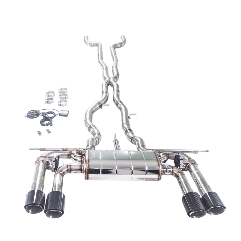 Jaguar XKR X150 4.2L 5.0L V8 Valved Catback Exhaust System Quad Outlet SUS304 Performance Exhaust (2006–2014)