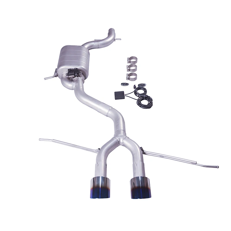 Volkswagen Golf 5 GTI MK5 2.0T Catback 304 Stainless Steel High-Performance Exhaust System (2009–2016) - Image 3