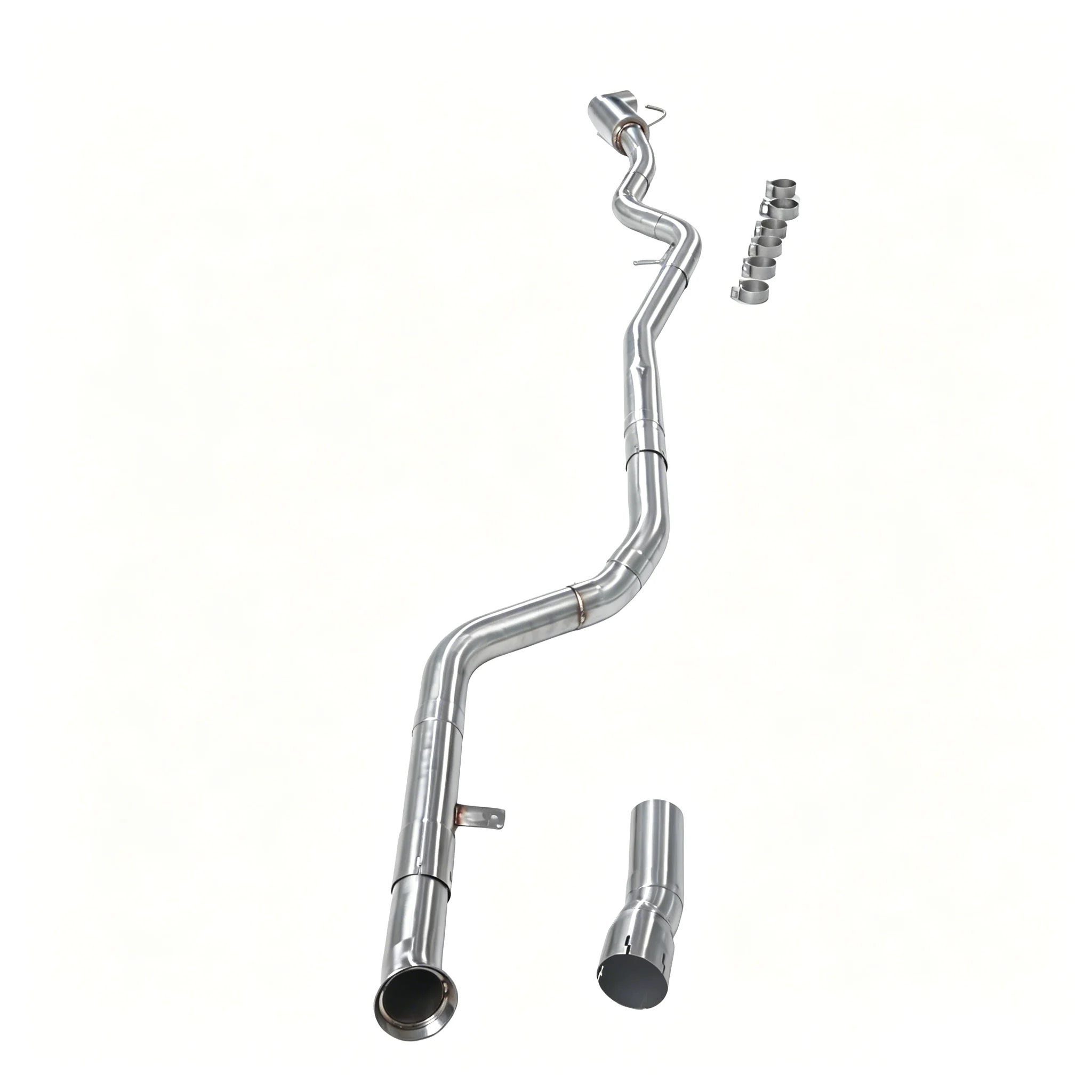 BMW M240i G42 3.0T Catback Exhaust System with Resonator (2022-2024) – 3-Inch 304 SUS Stainless Steel Performance Exhaust - Image 4