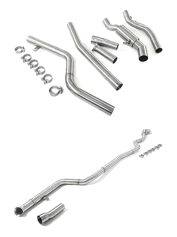 BMW M240i G42 3.0T Catback Exhaust System with Resonator (2022-2024) – 3-Inch 304 SUS Stainless Steel Performance Exhaust - Image 13