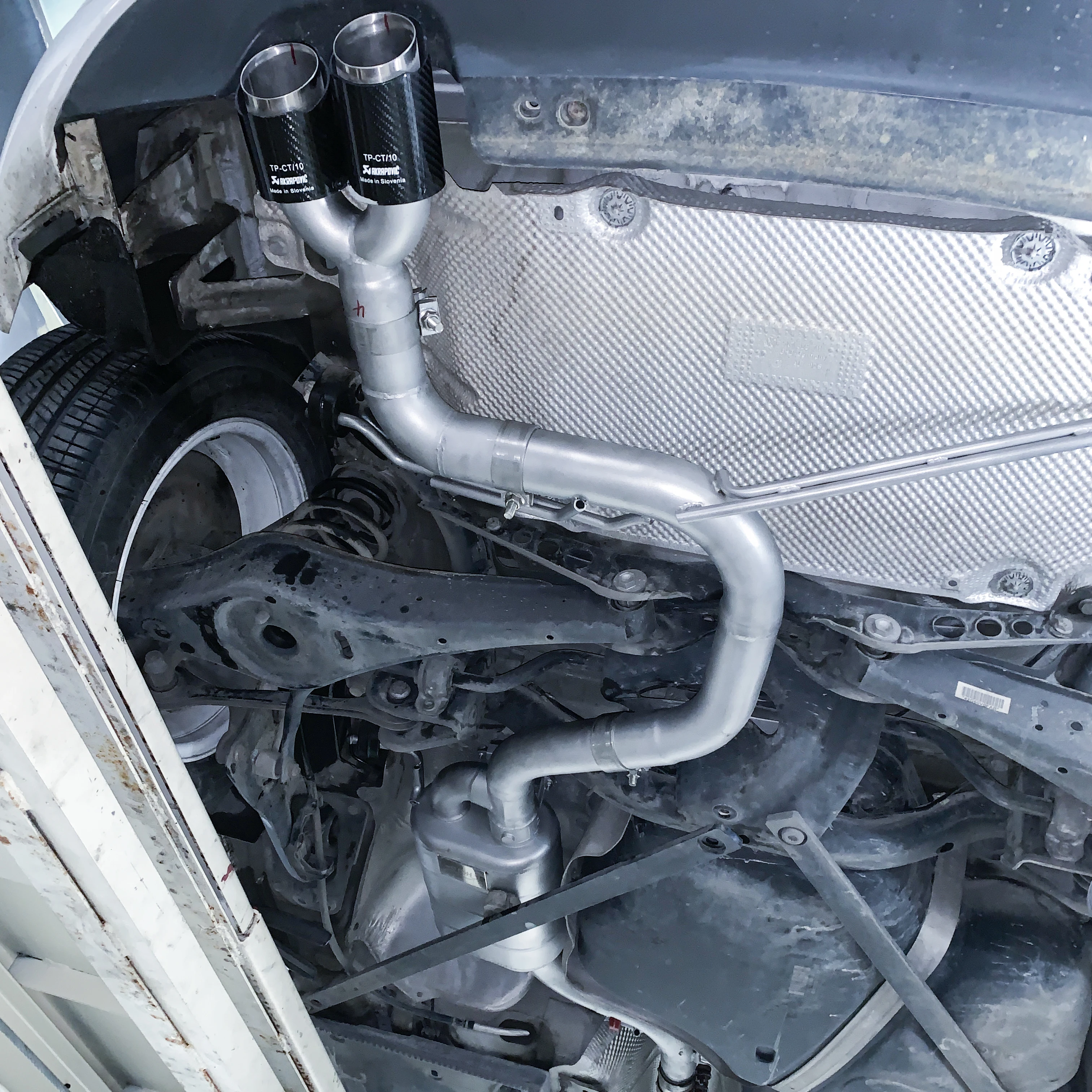 Volkswagen Golf 6 MK6 1.4T Catback Valved Exhaust System for Convertible Models (2011-2013) – 304 Stainless Steel Performance Muffler - Image 7