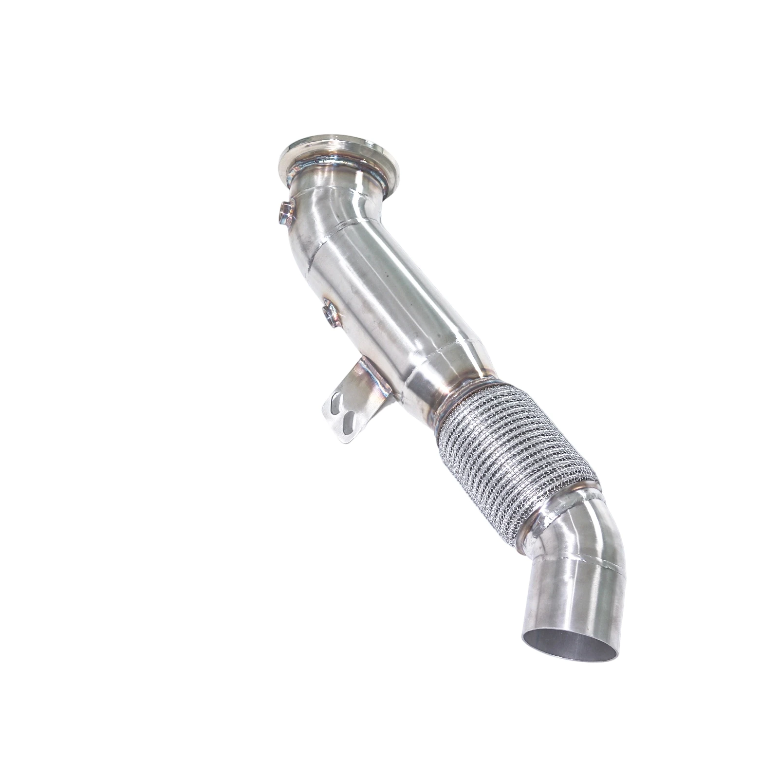 BMW M340i M440i G20 G21 G22 B58 3.0T Catless Downpipe High-Flow 304 Stainless Steel Performance Exhaust Upgrade (2020+) - Image 6