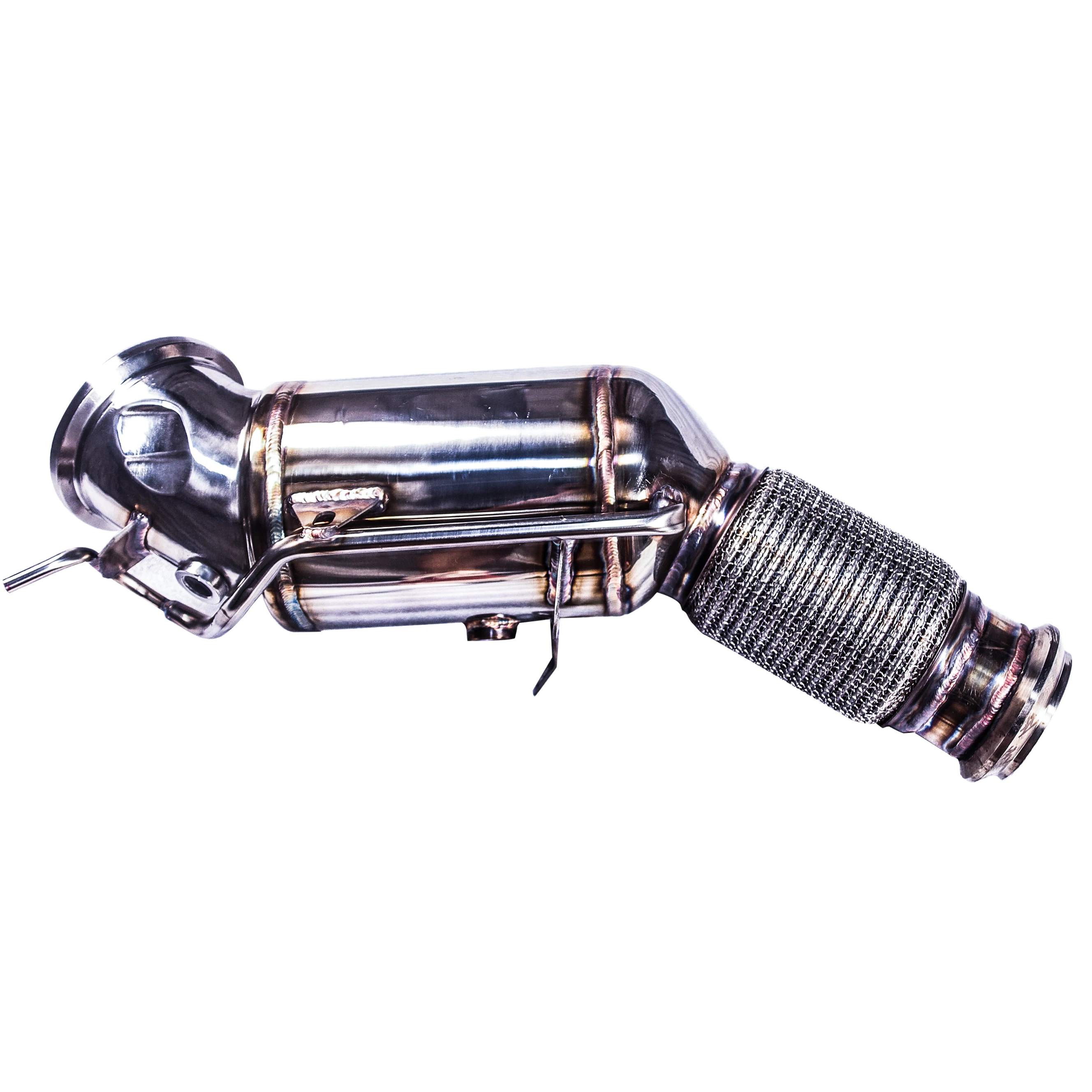 BMW G22 G23 G26 G28 Cat Downpipe Stainless Steel High-Flow Performance Exhaust System | 304 Stainless Steel Front Section Exhaust Upgrade - Image 2