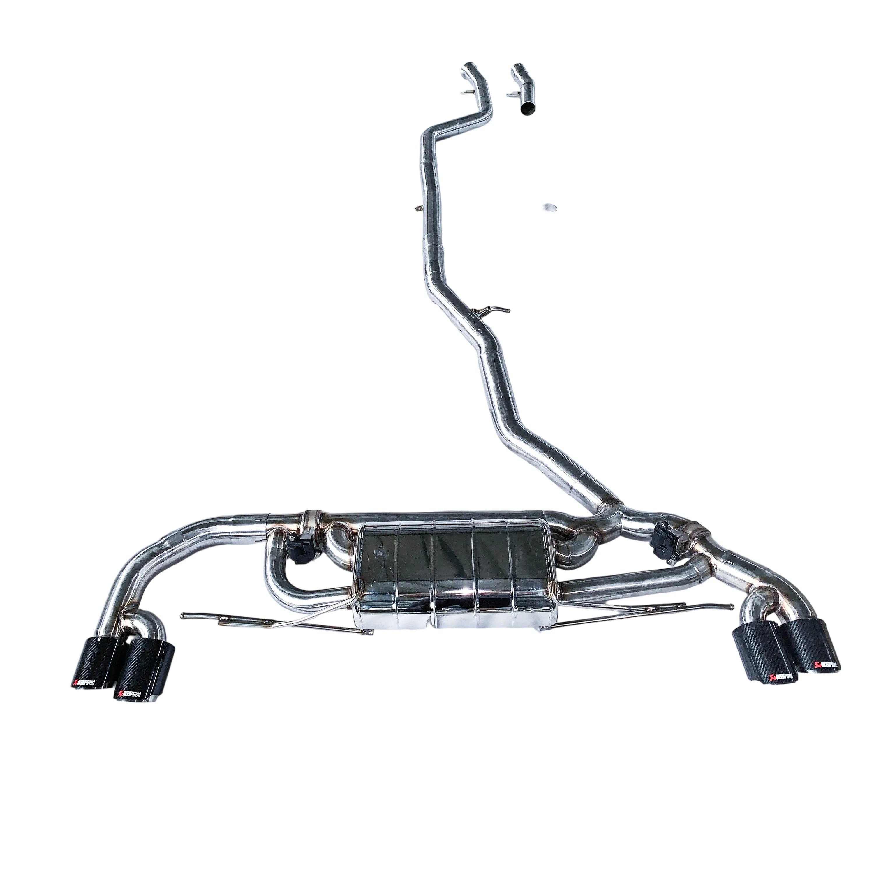 BMW X5 G05 xDrive45e 3.0T Hybrid Valved Catback Exhaust System (2020+) – Stainless Steel Quad Tip Performance Exhaust