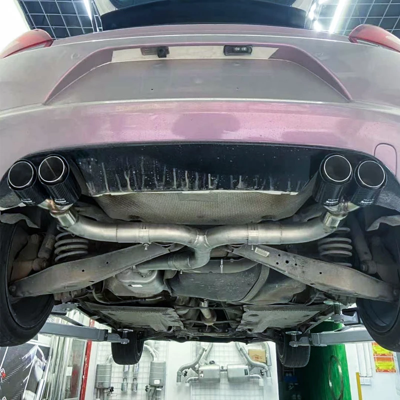 Volkswagen Scirocco 1.4T 2.0T Catback Valve Exhaust System 2009–2016 304 Stainless Steel Performance Upgrade - Image 6