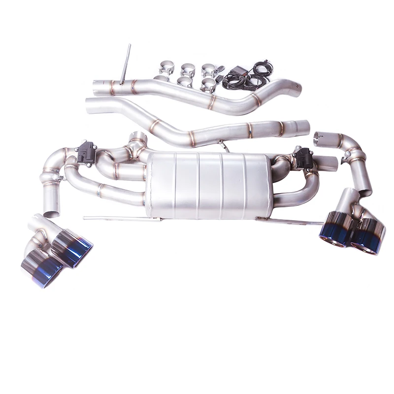Audi Q7 2.0T Catback Variable Valve Exhaust System with Muffler & Tips (2016–2024) – 304 Stainless Steel Performance Upgrade - Image 17