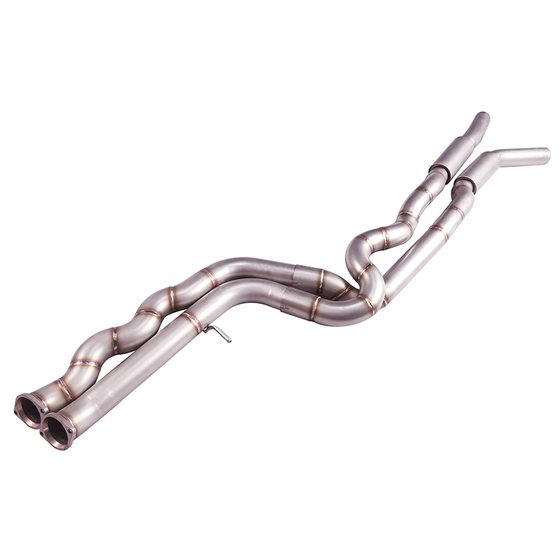 BMW M3 M4 F80 F82 F83 S55 Equal Length Mid Pipe Exhaust System | T304 Stainless Steel Performance Middle Pipe Upgrade - Image 3