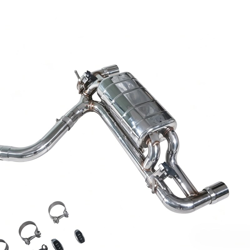 BMW 120i 125i F20 B48 2.0T Valvetronic Catback Exhaust System 304 Stainless Steel with M140i Style Diffuser (2013–2019)