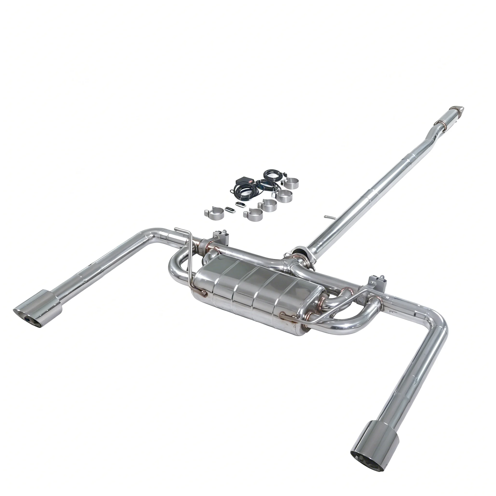 2024 Lynk & Co 03 2.0T Valvetronic Catback Exhaust System with Resonator – 304 Stainless Steel Performance Upgrade - Image 9