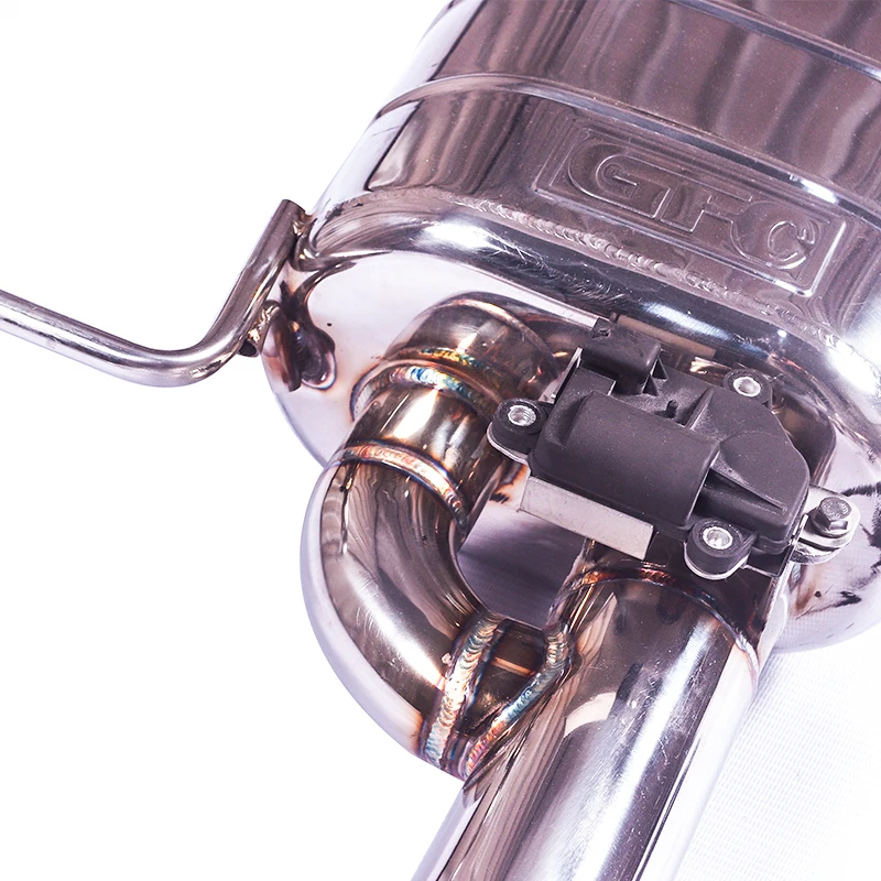 Volkswagen Golf 7 GTI MK7 Golf 7.5 GTI 2.0T Full Exhaust System with Downpipe & Electronic Valve – 304 Stainless Steel / Titanium Performance Upgrade - Image 2