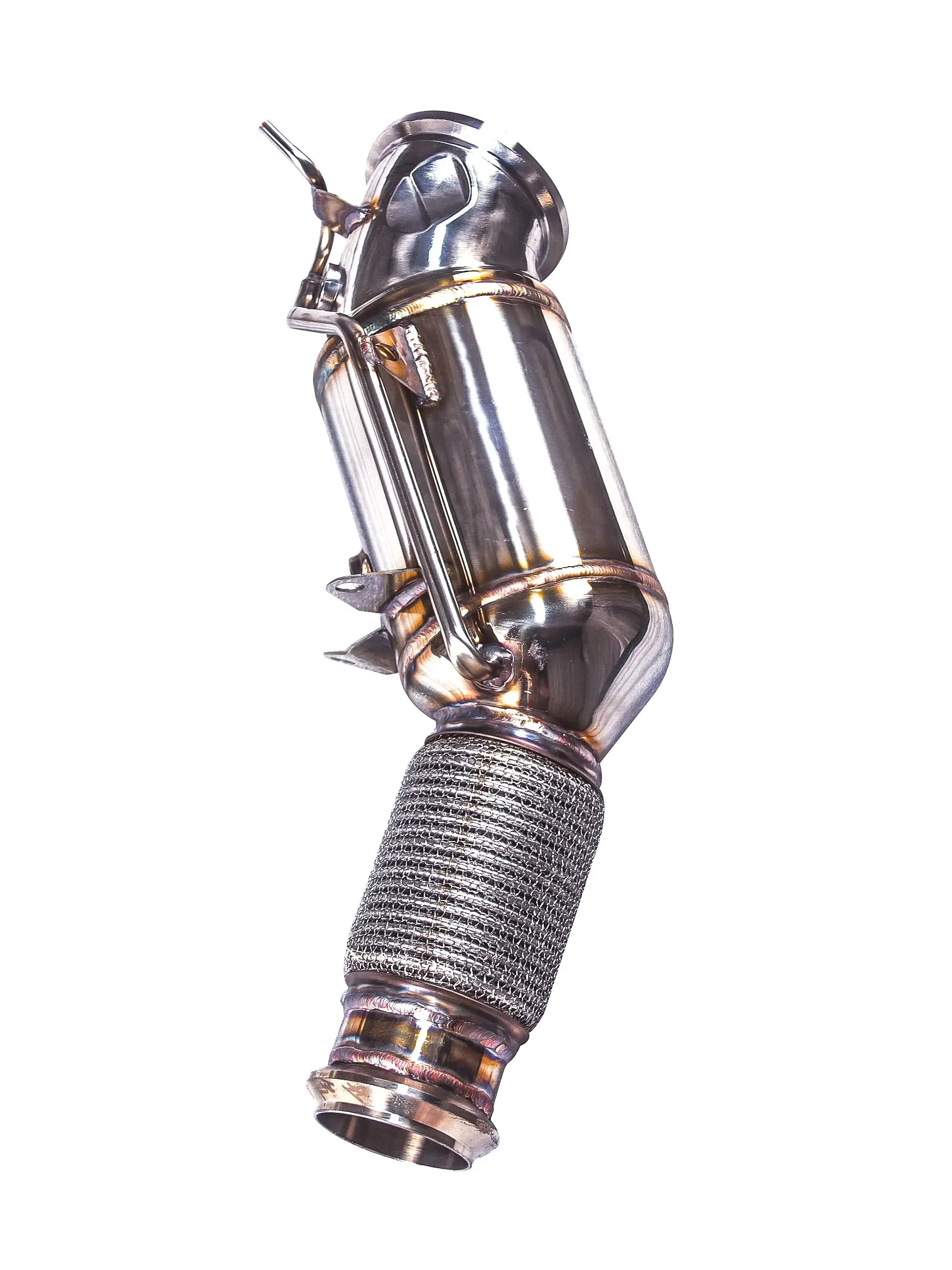 BMW G22 G23 G26 G28 Cat Downpipe Stainless Steel High-Flow Performance Exhaust System | 304 Stainless Steel Front Section Exhaust Upgrade - Image 7