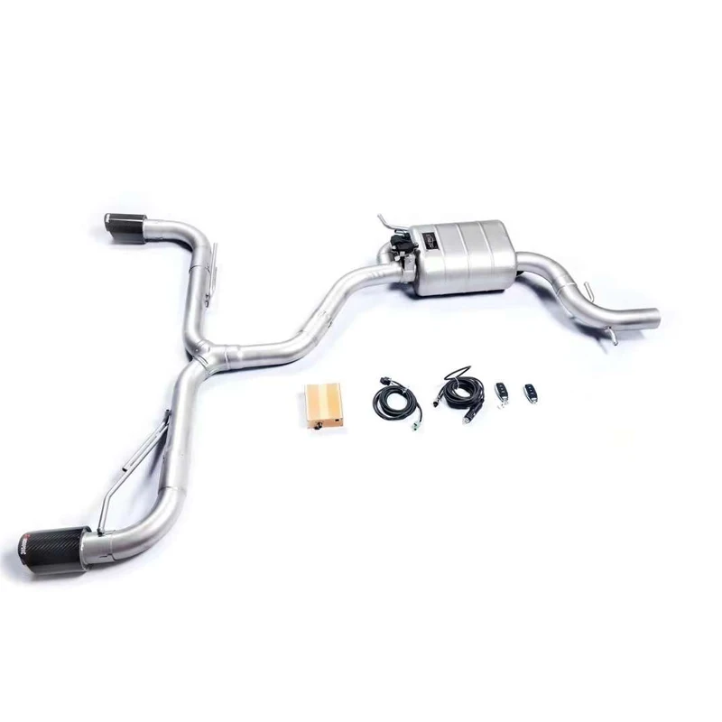 Volkswagen Scirocco 1.4T 2.0T Catback Valve Exhaust System 2009–2016 304 Stainless Steel Performance Upgrade